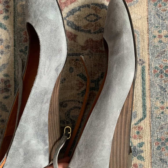 *Moving Sale* Madewell 1937 wedge ankle strap sandals - Picture 4 of 5